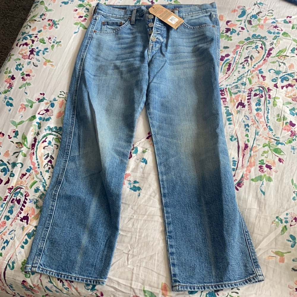 NWT Lucky brand straight legged jeans